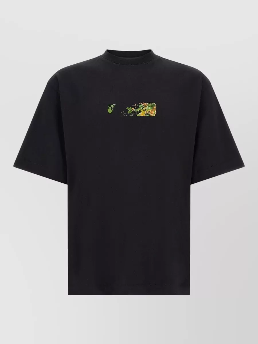 Off-White Spices Arrow Skate Oversized Cotton Short-Sleeve T-Shirt