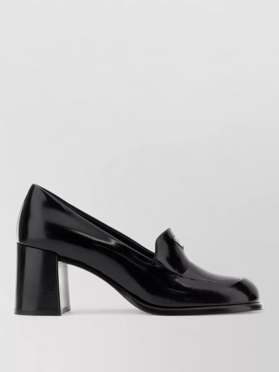 Prada leather pumps
