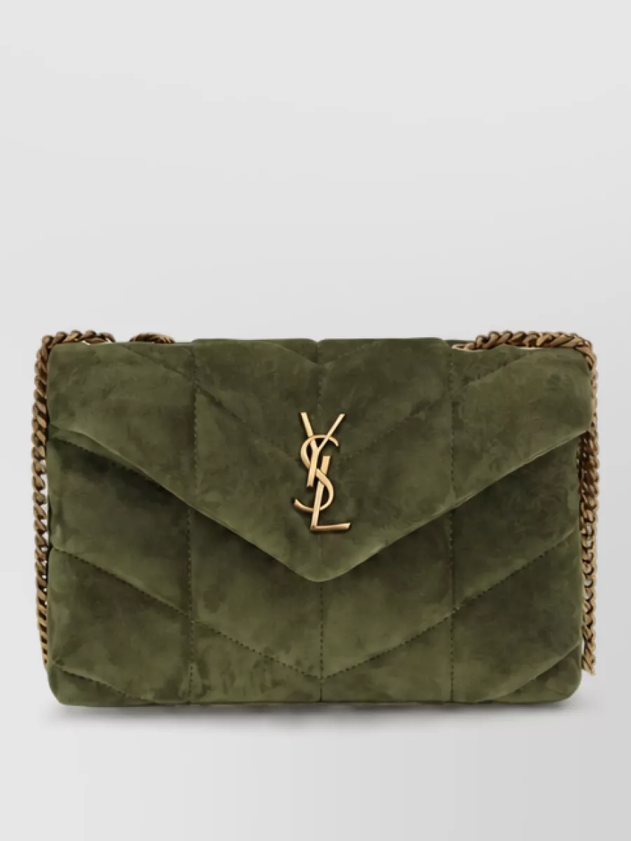 Saint Laurent calf leather clutch bag