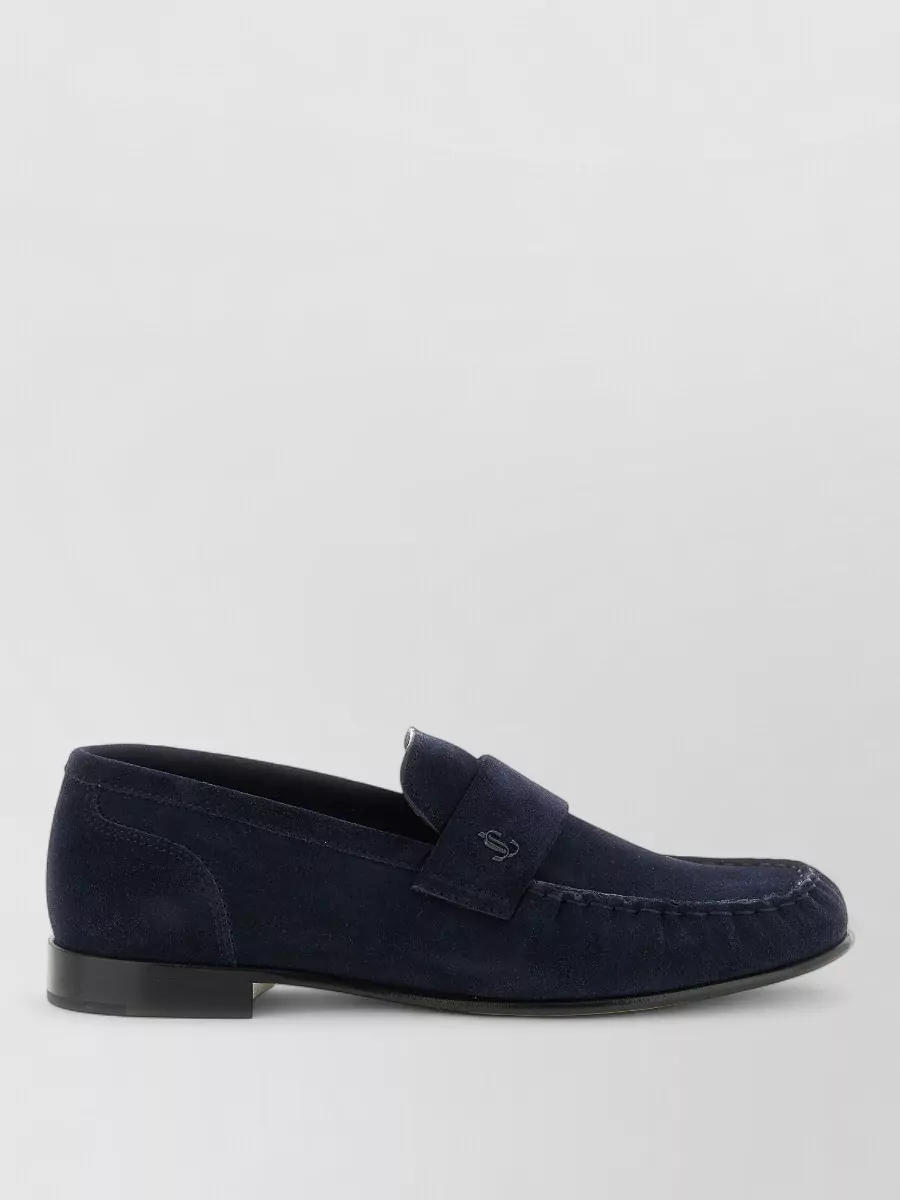 Jimmy Choo leather ellis loafers