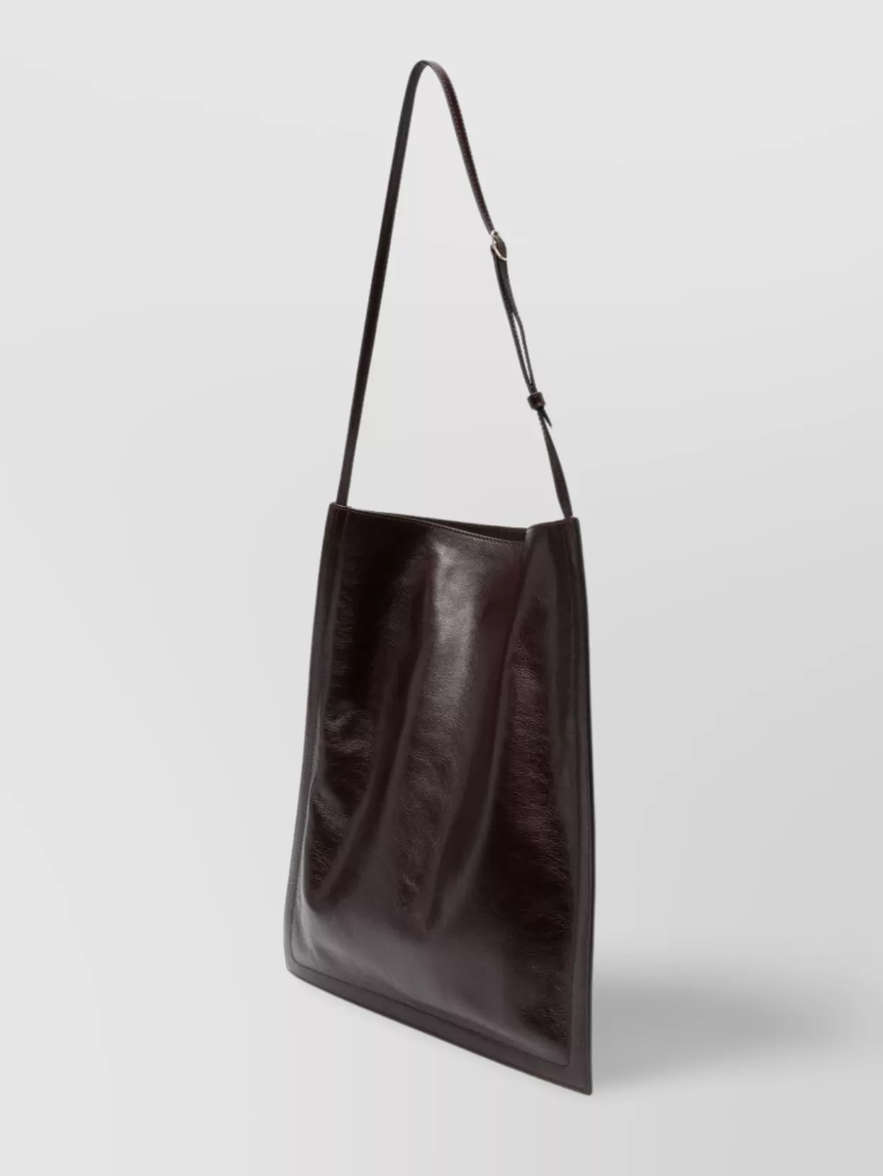 Bally Tote Bag Leather Adjustable Shoulder Strap