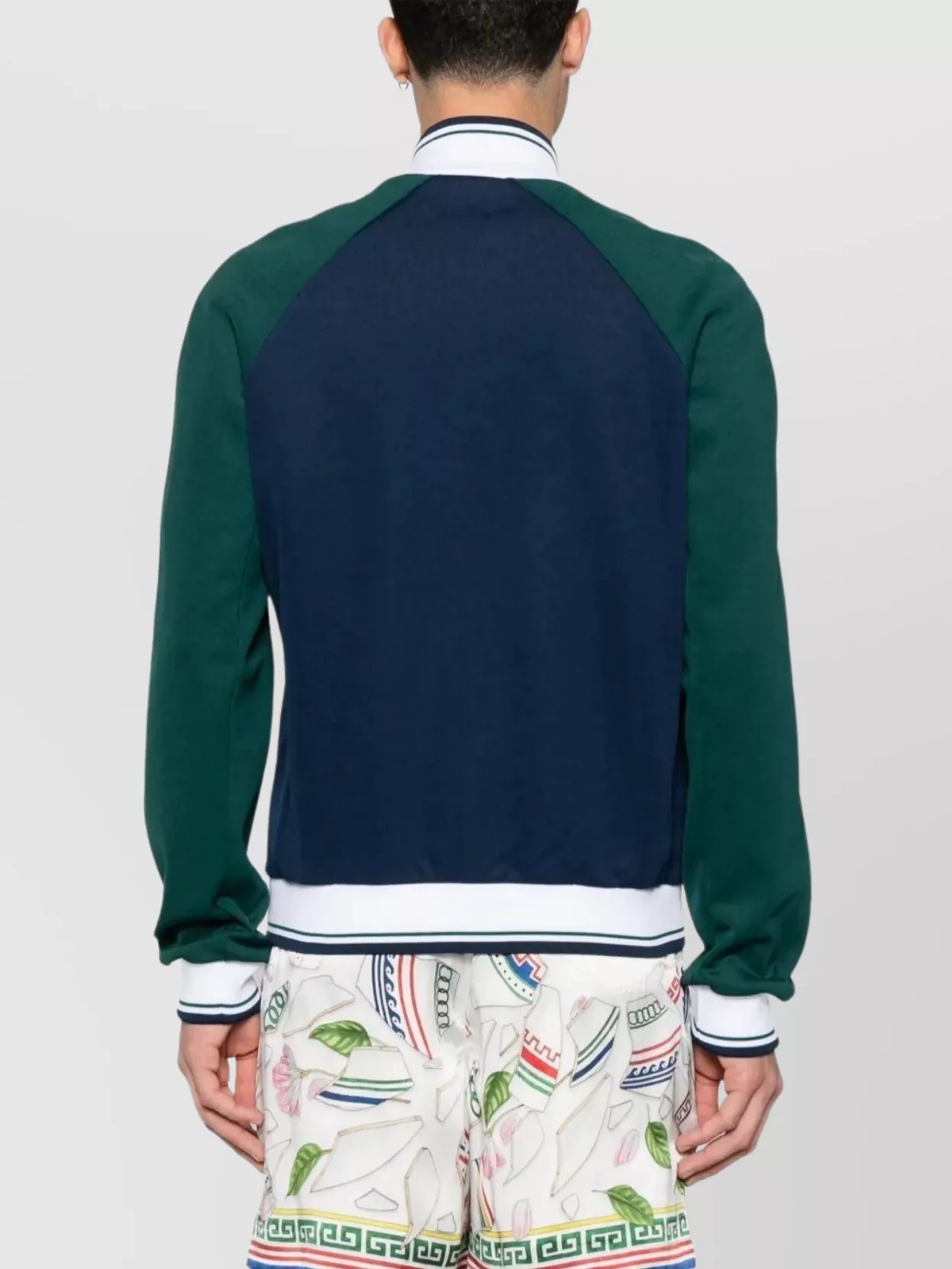 Casablanca Men's Mesh Tape Track Jacket