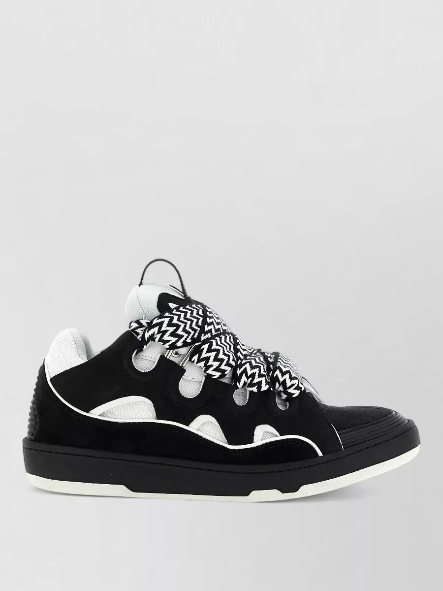 Lanvin Leather Low-Top Sneakers