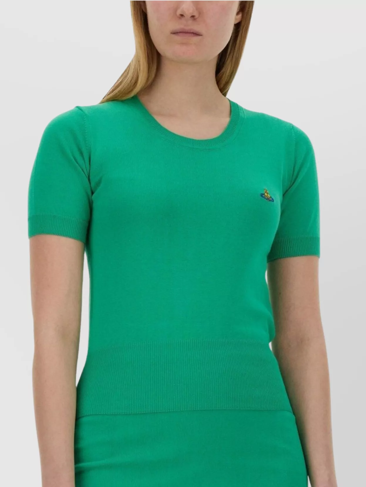 Vivienne Westwood Slim Fit Crew Neck Short Sleeve Shirt