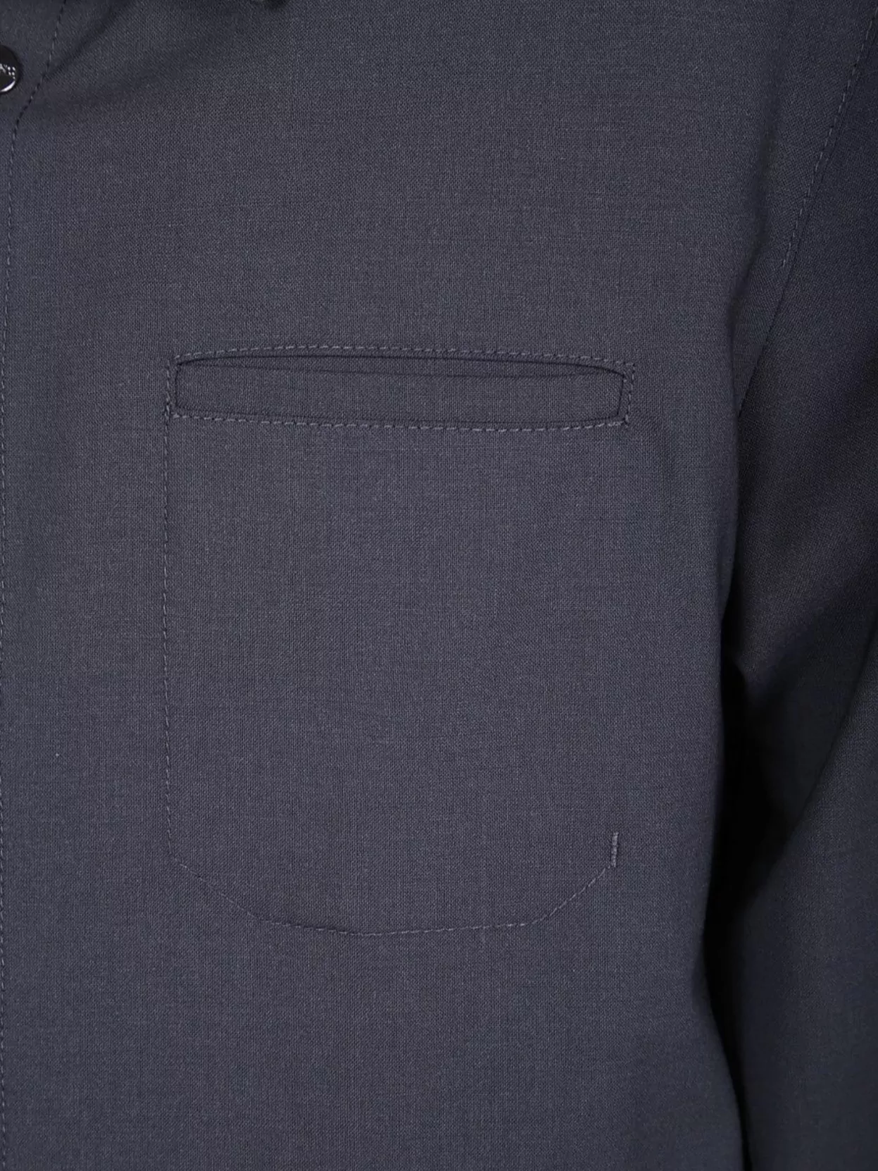 Herno Collared Neck Front Pocket Long Sleeves Jacket In Blue