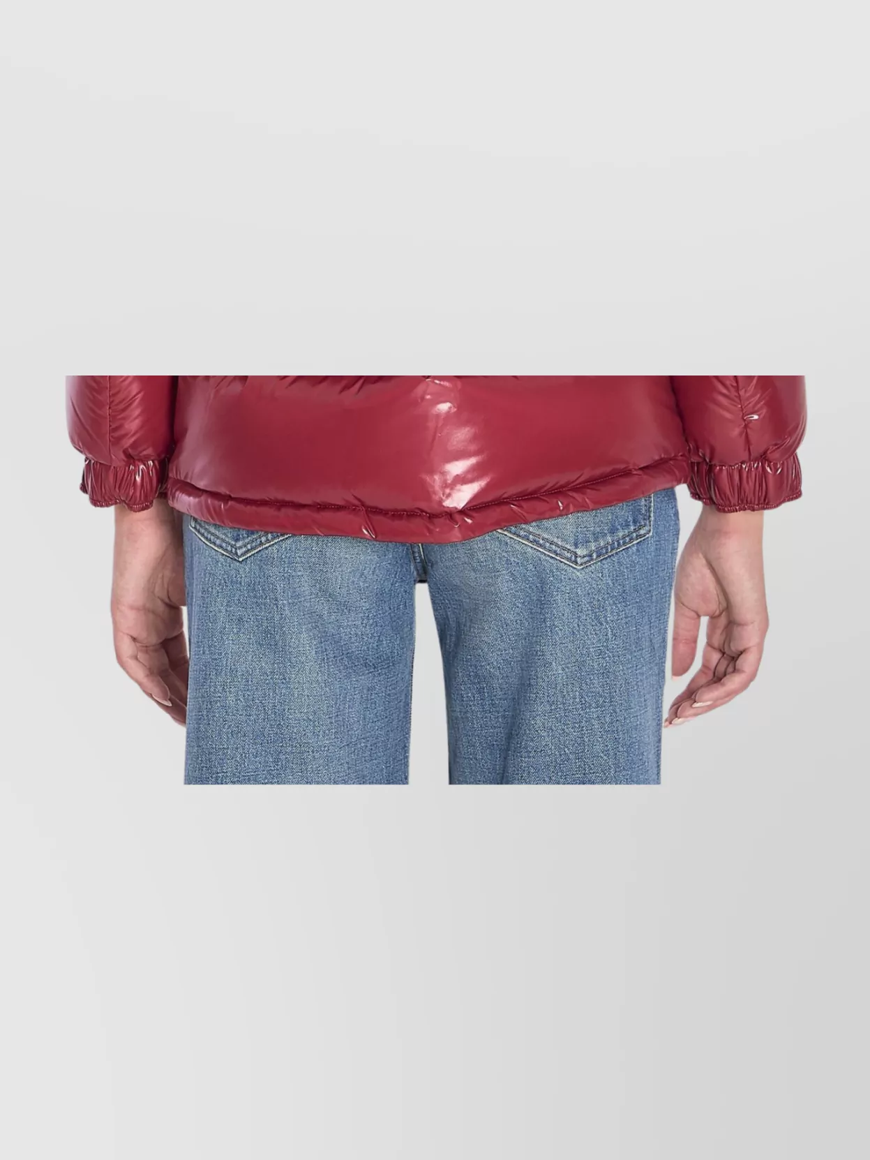 Moncler Hooded Puffer Jacket Zip Pockets