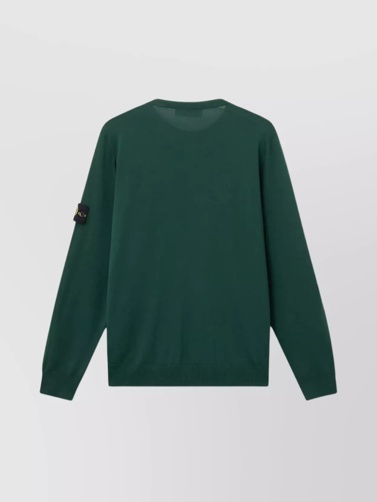 Stone Island Left Sleeve Badge Crew Neck Sweater