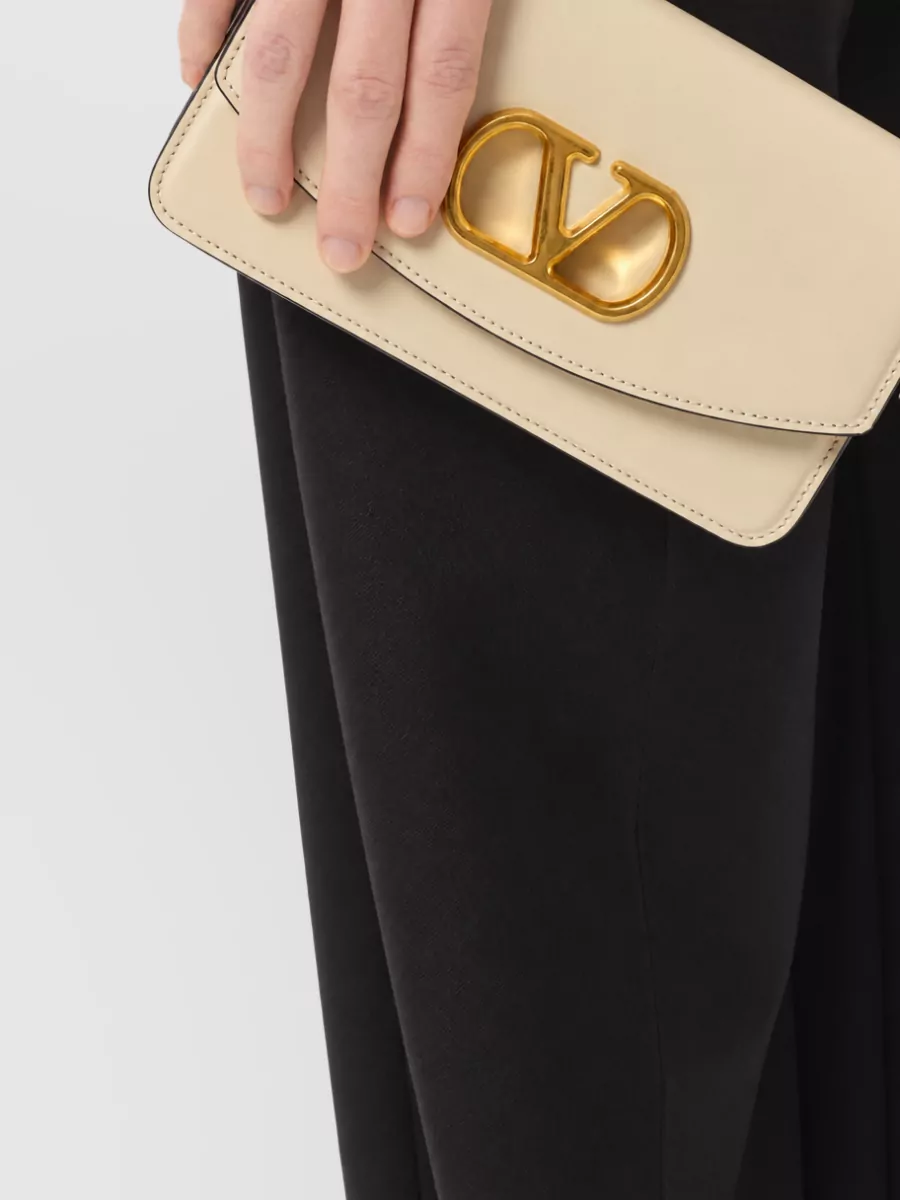 Valentino Leather Clutch Bag