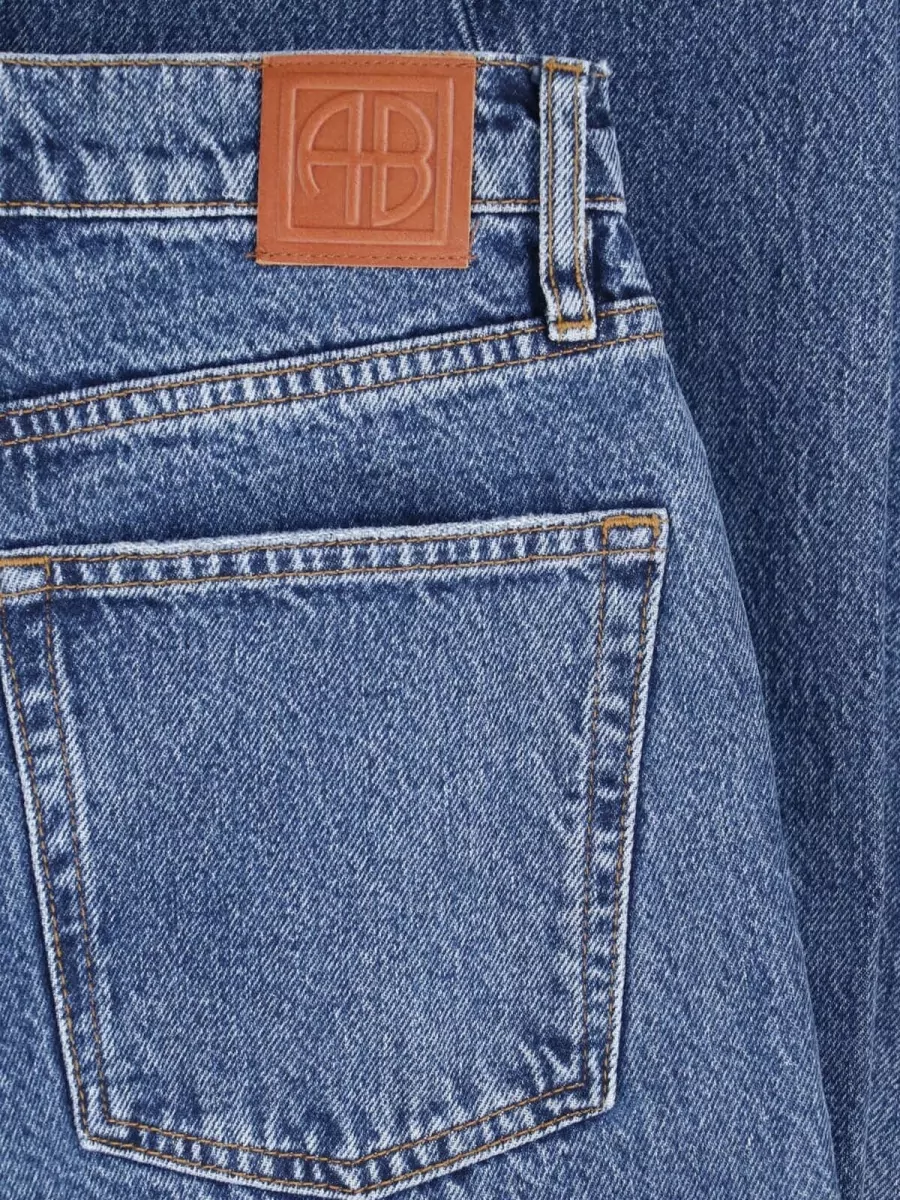 Anine Bing Straight-Leg Jeans