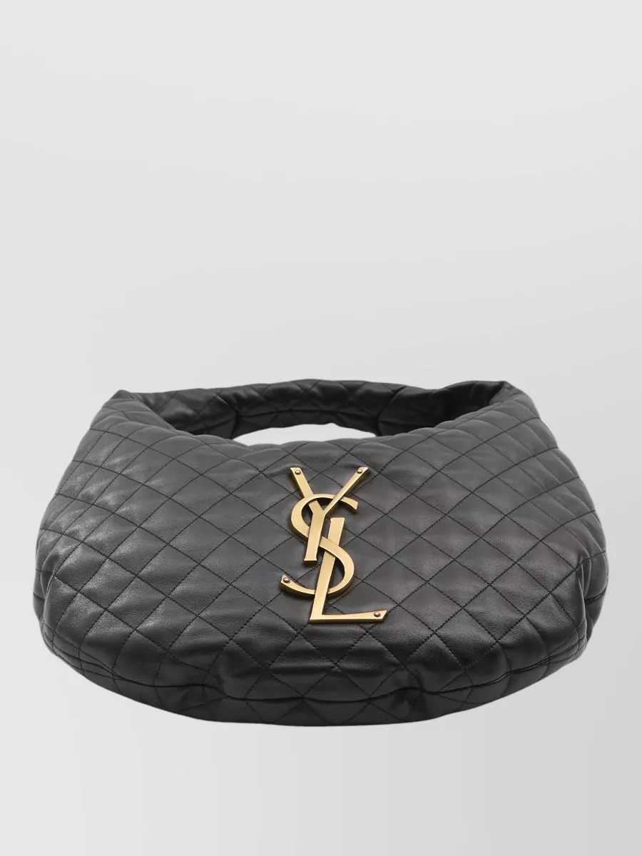 Saint Laurent Icare Quilted Lamb Leather Shoulder Bag