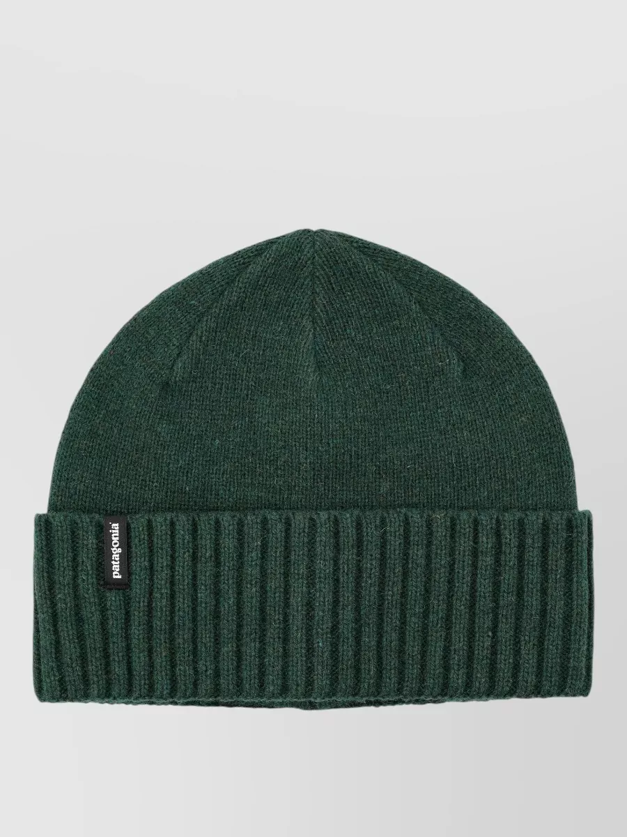 Patagonia ribbed wool beanie