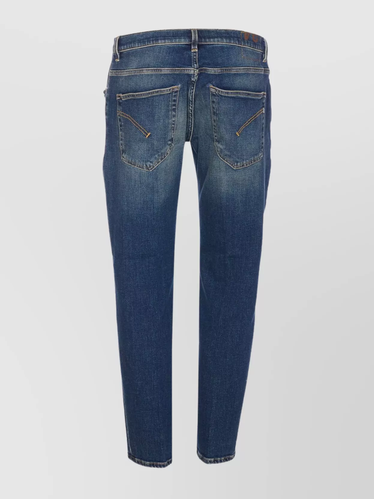 Dondup Regular Fit Trousers Featuring Five-Pocket Design