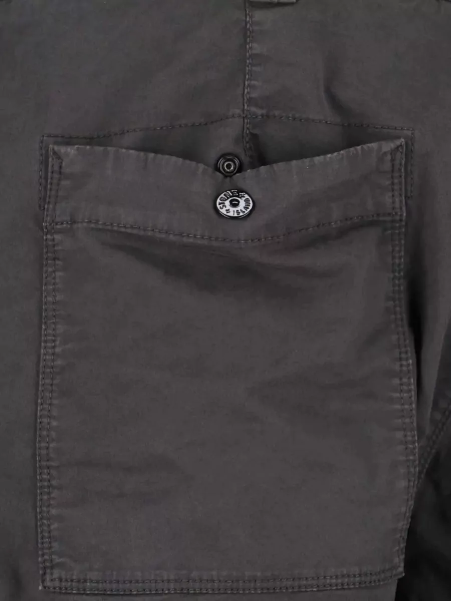 Stone Island Straight-Leg Trousers