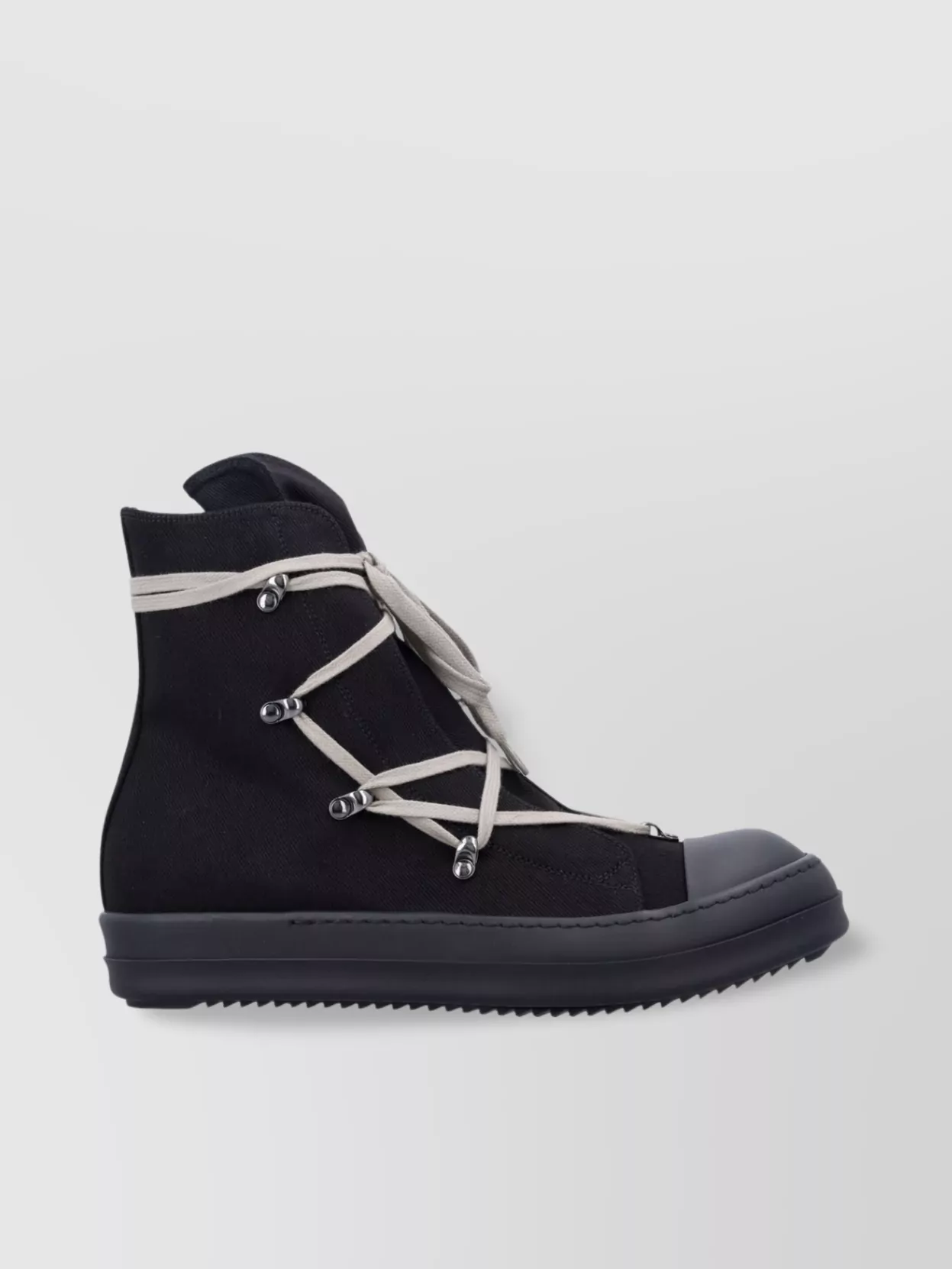 Rick Owens Drkshdw Hexa High-top Canvas Sneakers