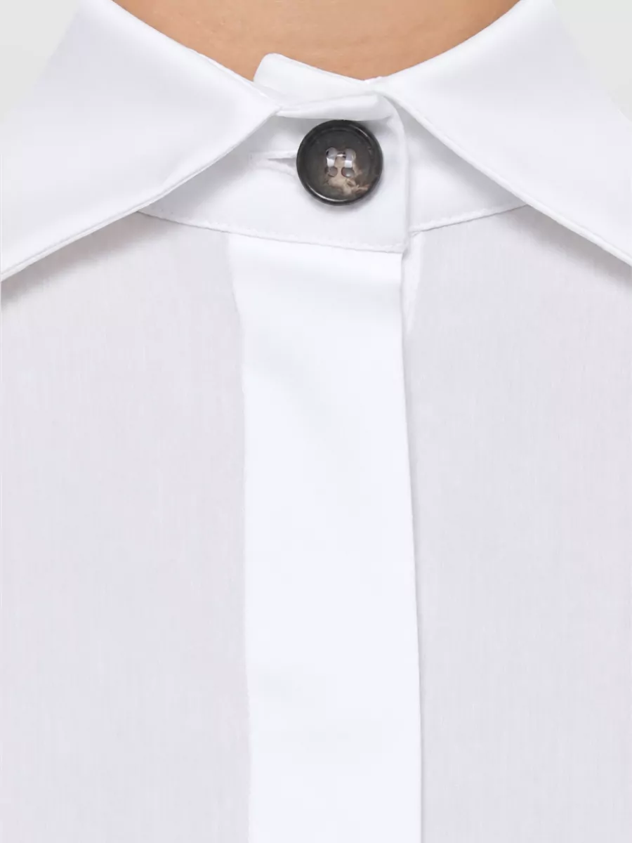 D.exterior Cotton Long-Sleeve Shirt