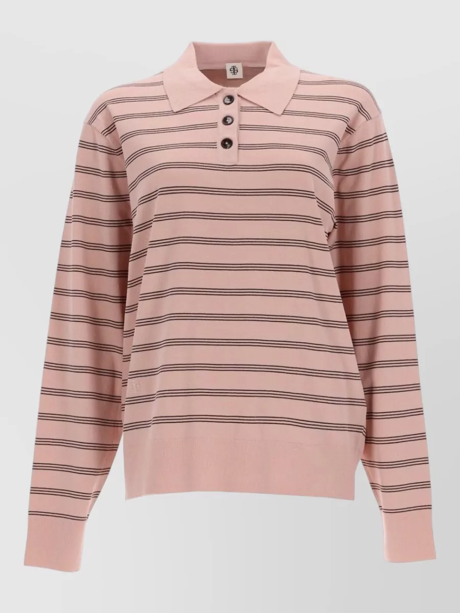 The Garment madison viscose polo jumper
