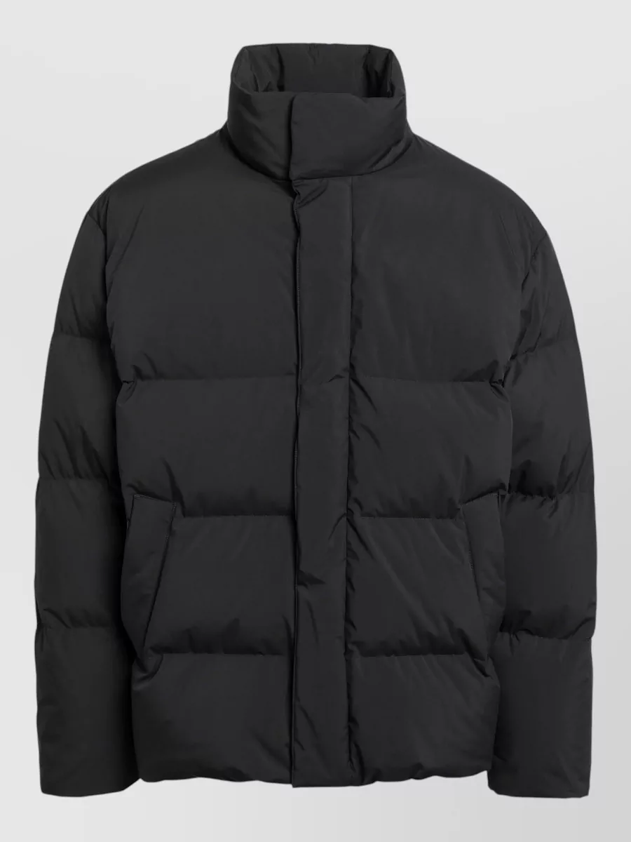 Saint Laurent down high neck puffer jacket