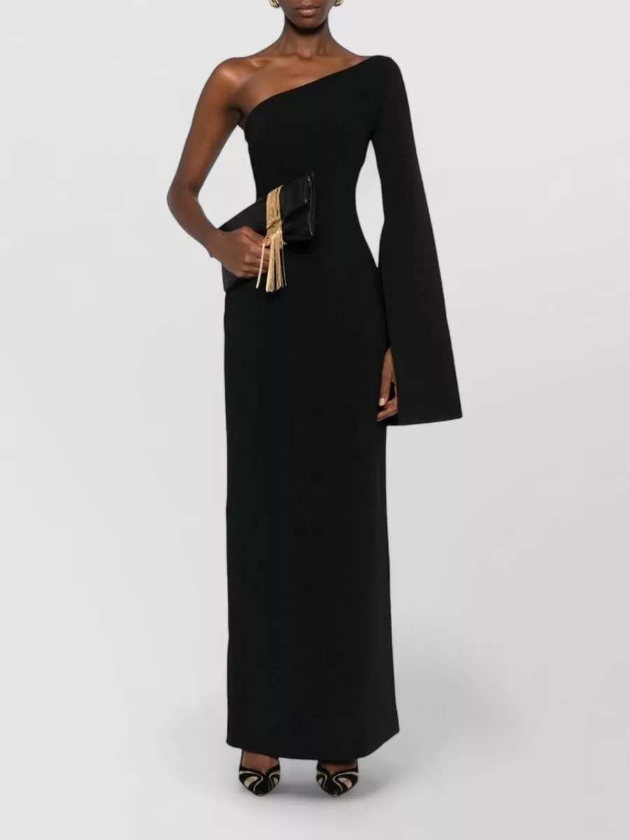 Solace London One-Shoulder Maxi Dress