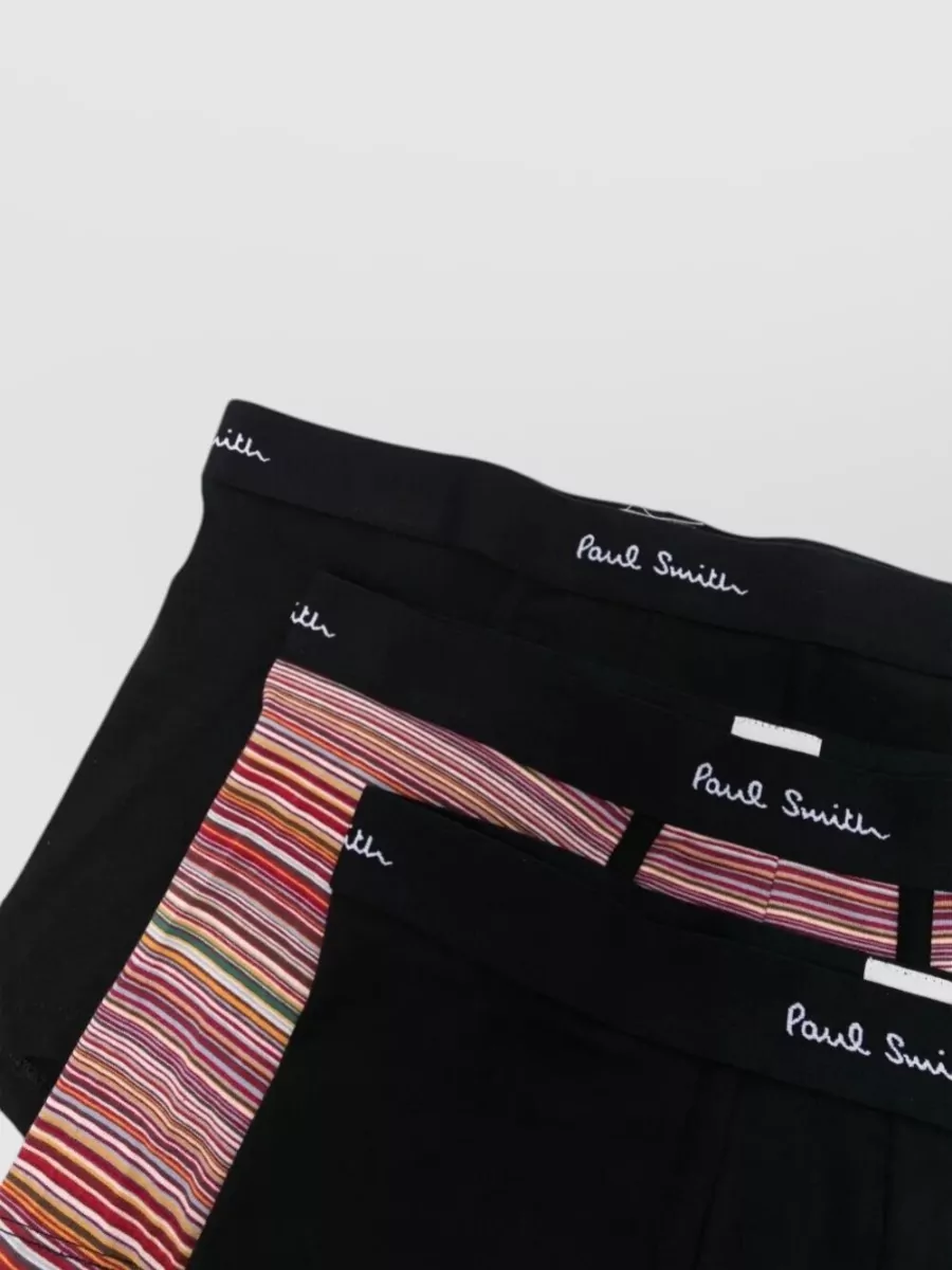 Paul Smith Mens Trunk Set Signature Logo Waistband