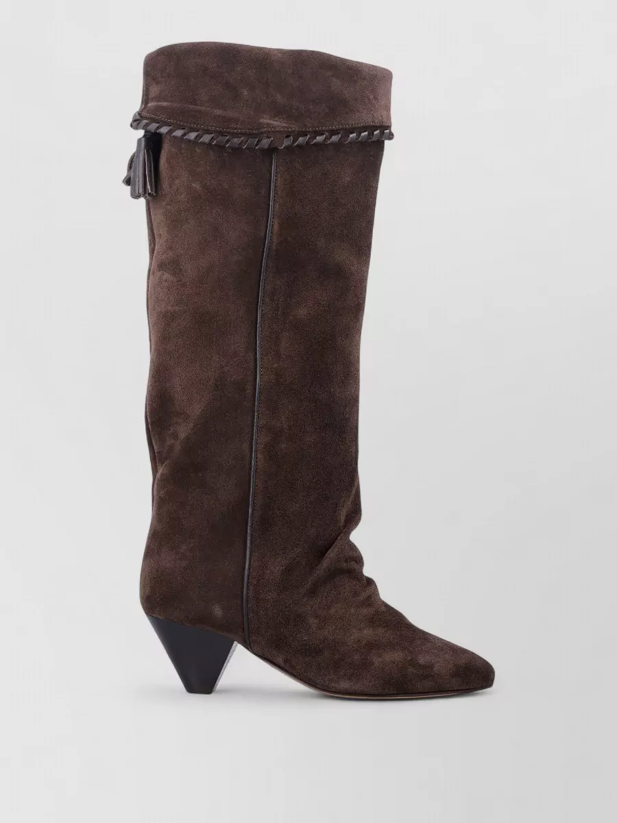 Isabel Marant Leather Western Boots