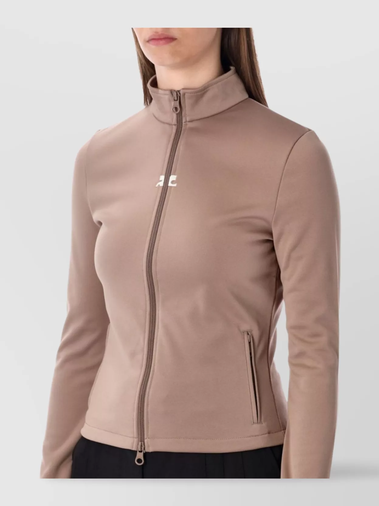 Courrèges Urban Biker Tracksuit Zip Jacket