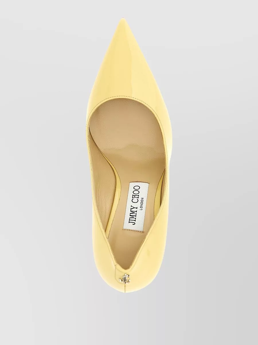 Jimmy Choo Love Pumps Patent Finish Pointed Toe
