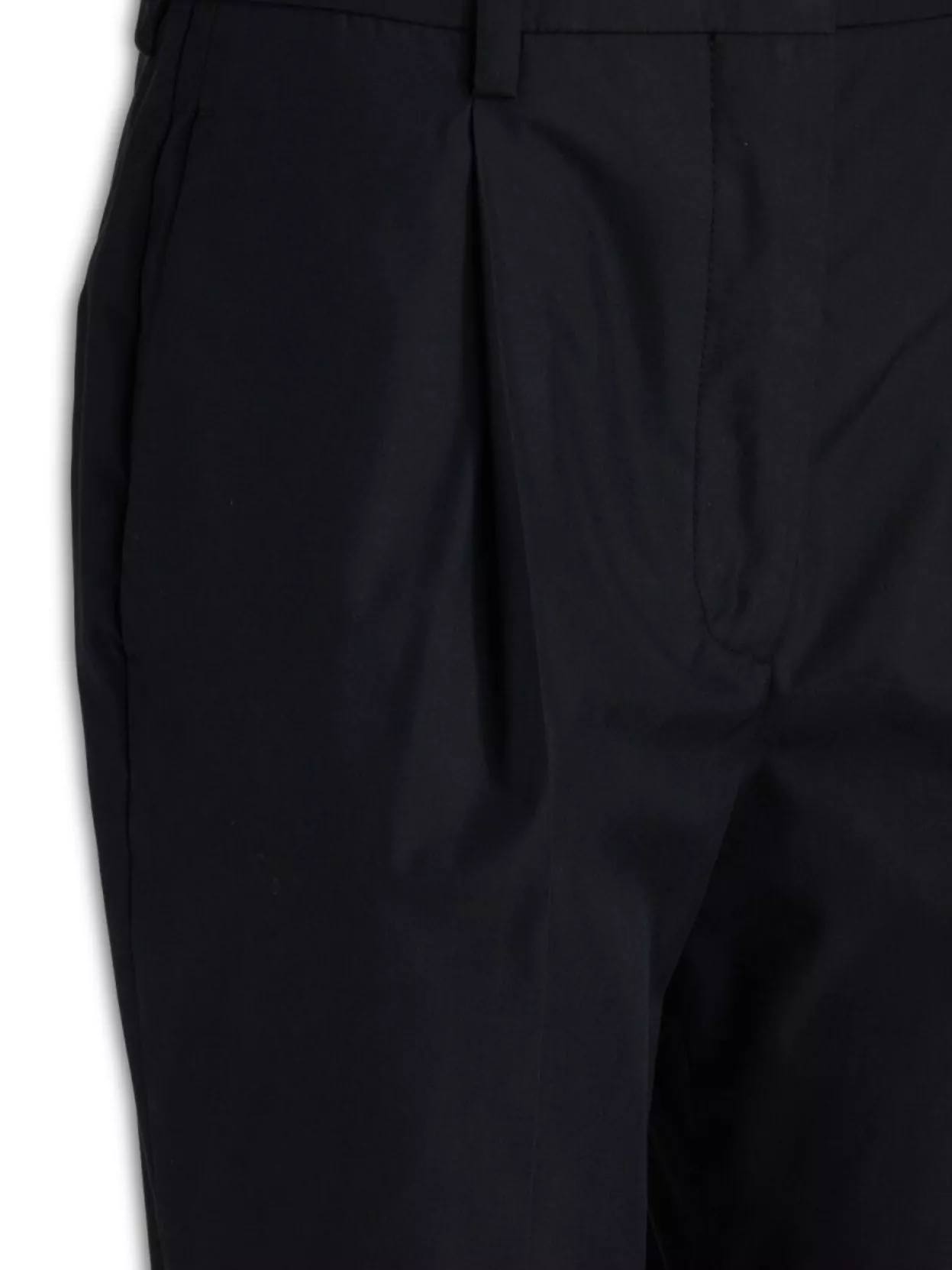 Prada Trousers With Belt Loops And Side Pockets