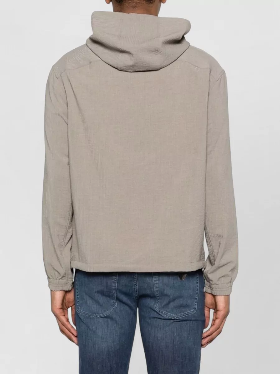 Emporio Armani Hooded Raincoat