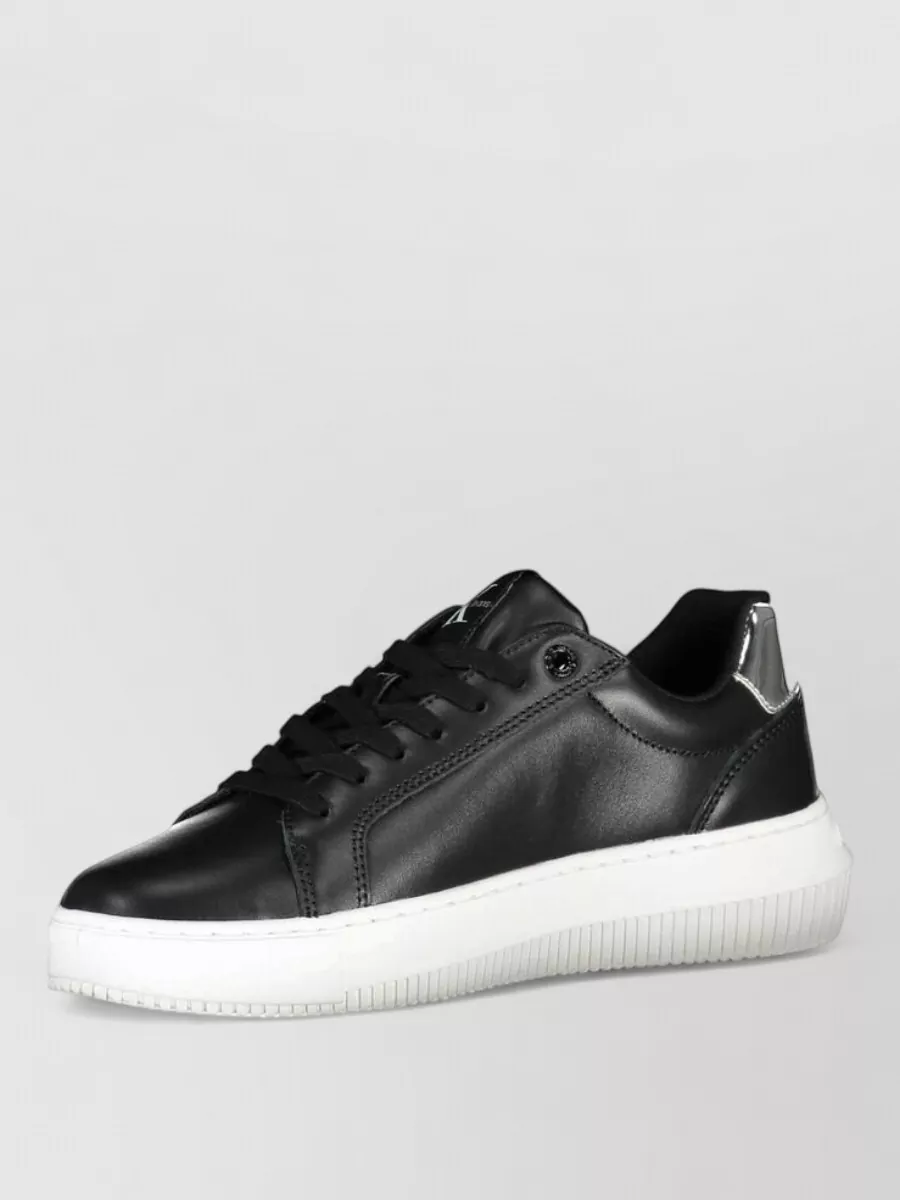Calvin Klein leather low-top sneakers