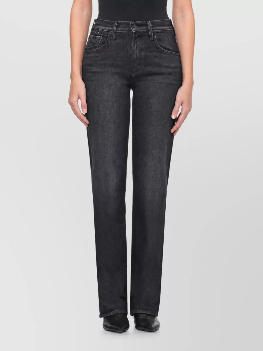 Mother Straight-Leg Jeans