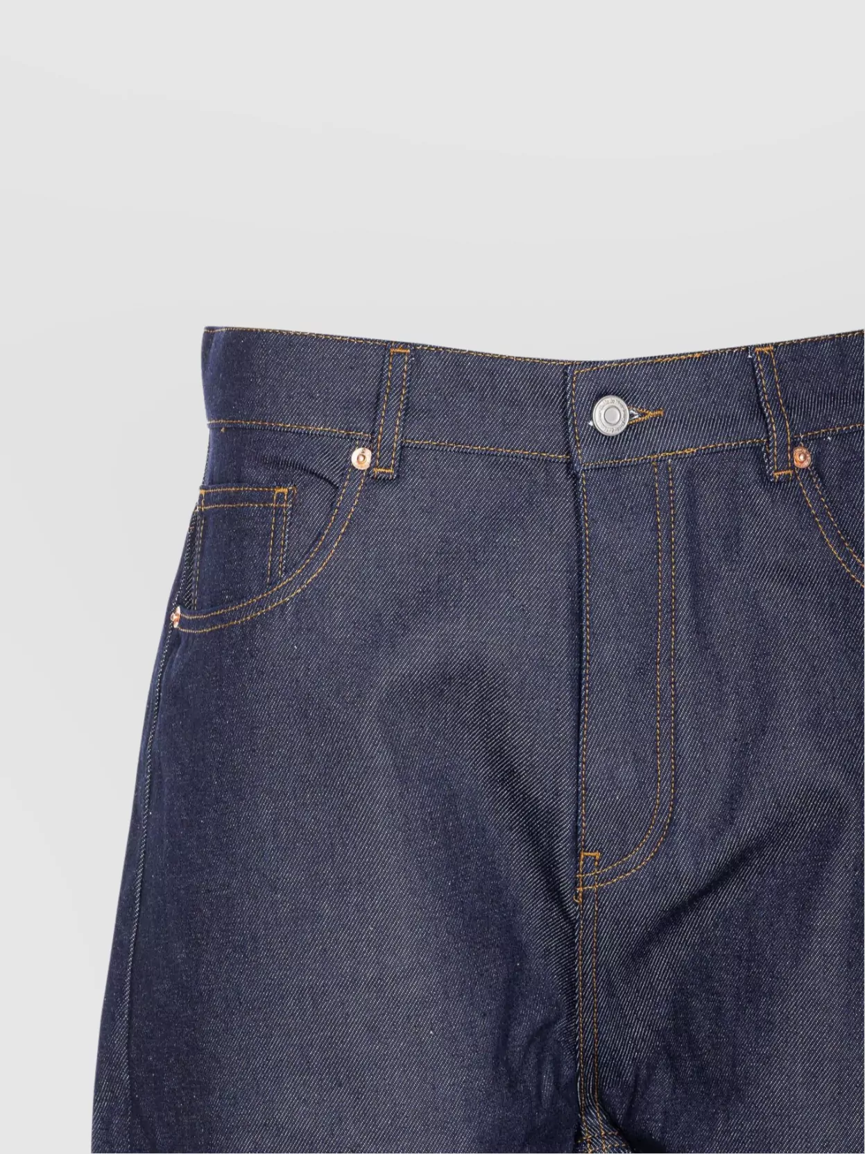 Drôle De Monsieur Loose Fit Baggy Jeans With Five Pockets