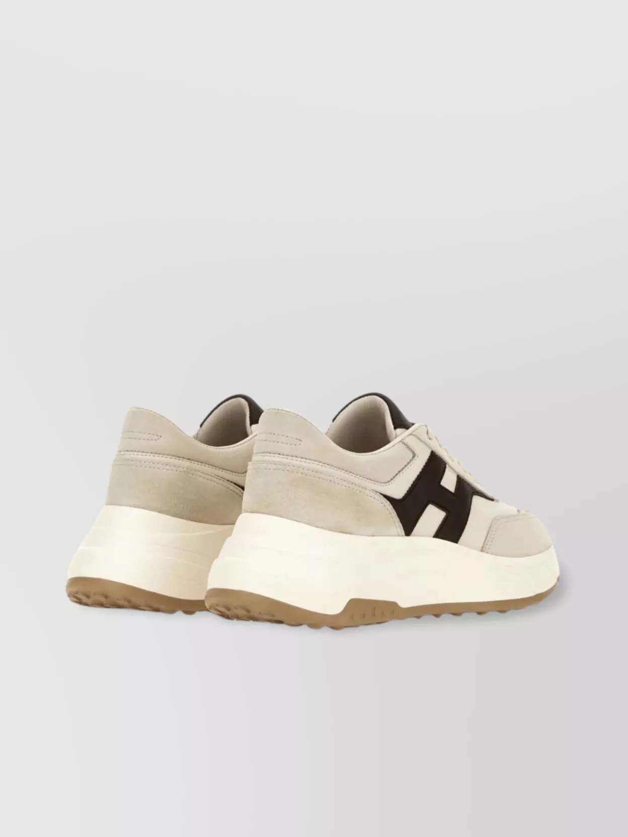 Hogan Suede And Nappa Leather Sneakers