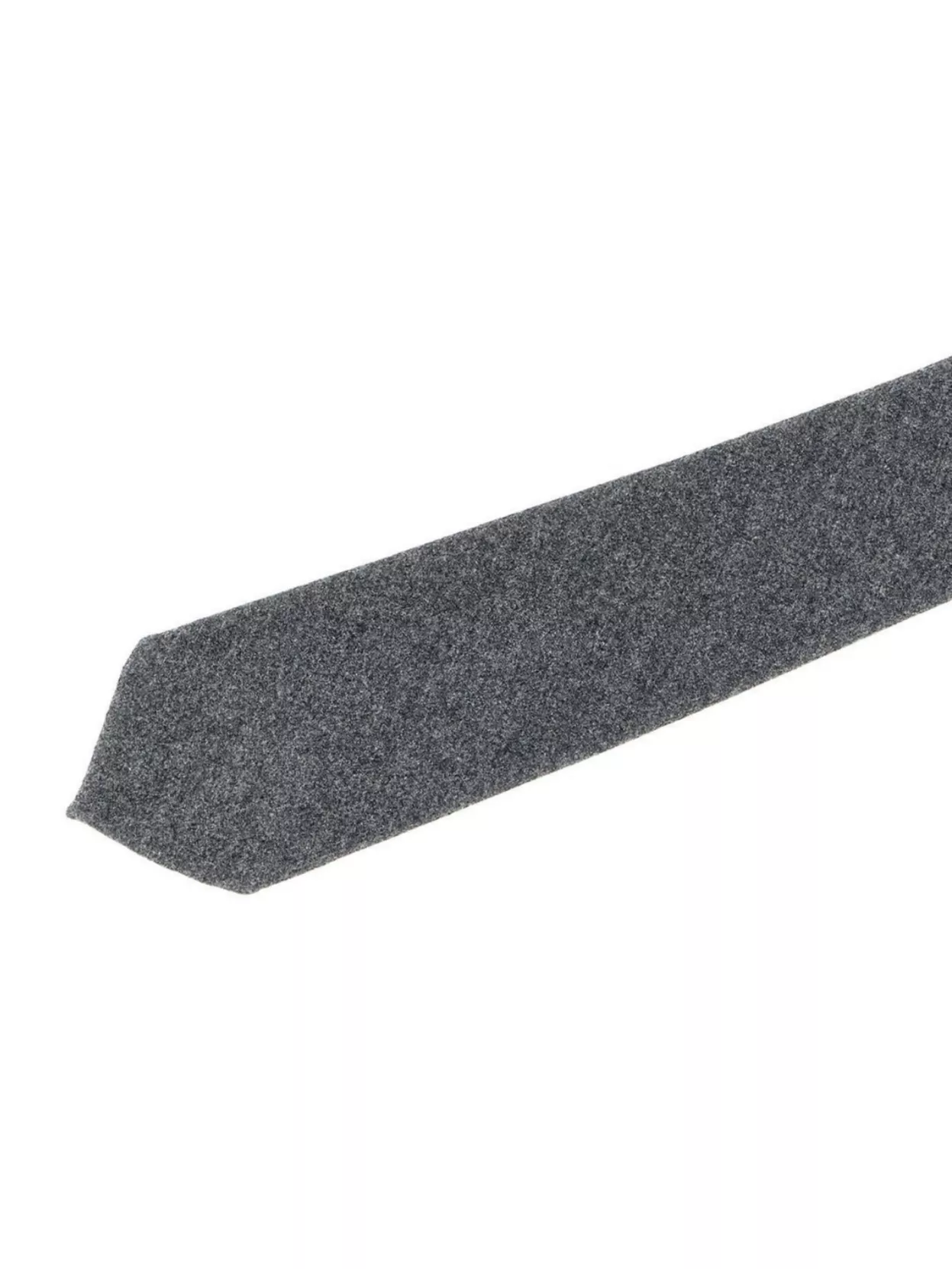Barba Slim Wool Tie Textured Fabric