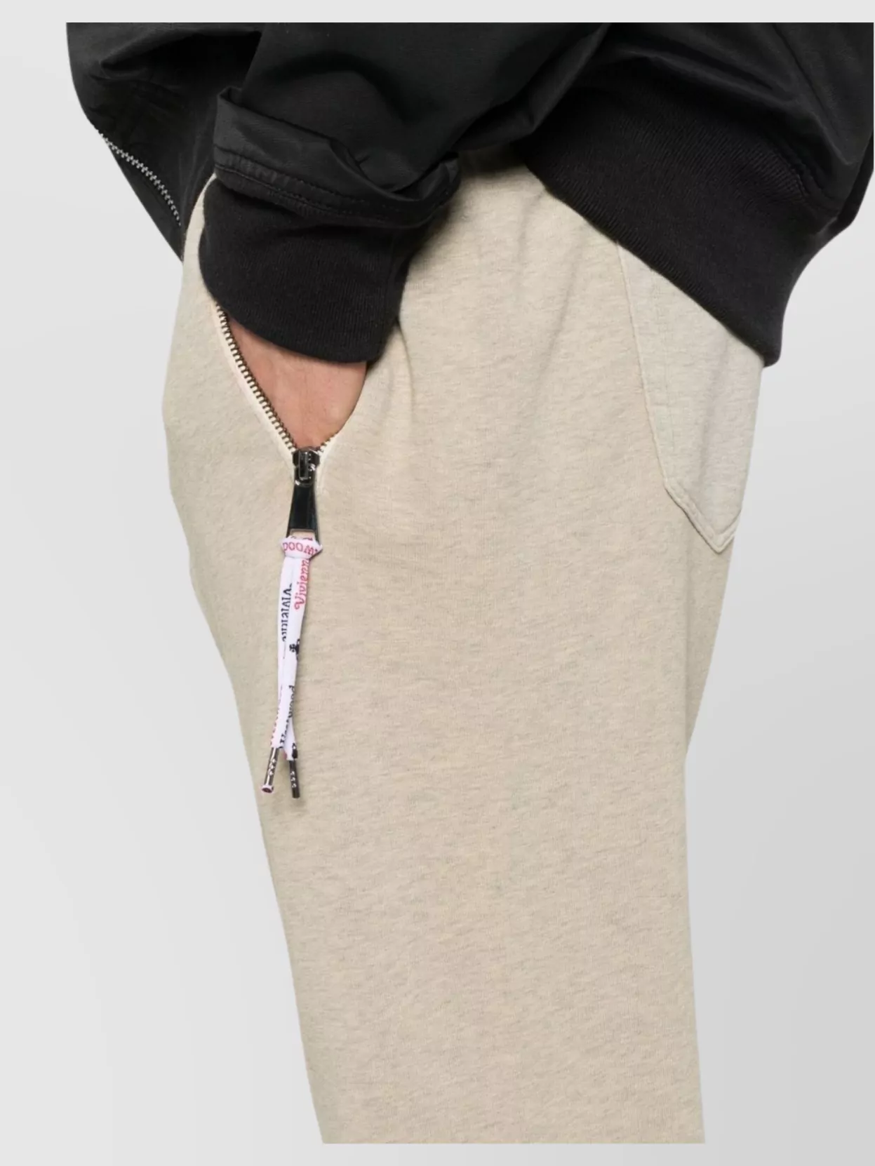Vivienne Westwood Straight Leg Trousers Ribbed Cuffs