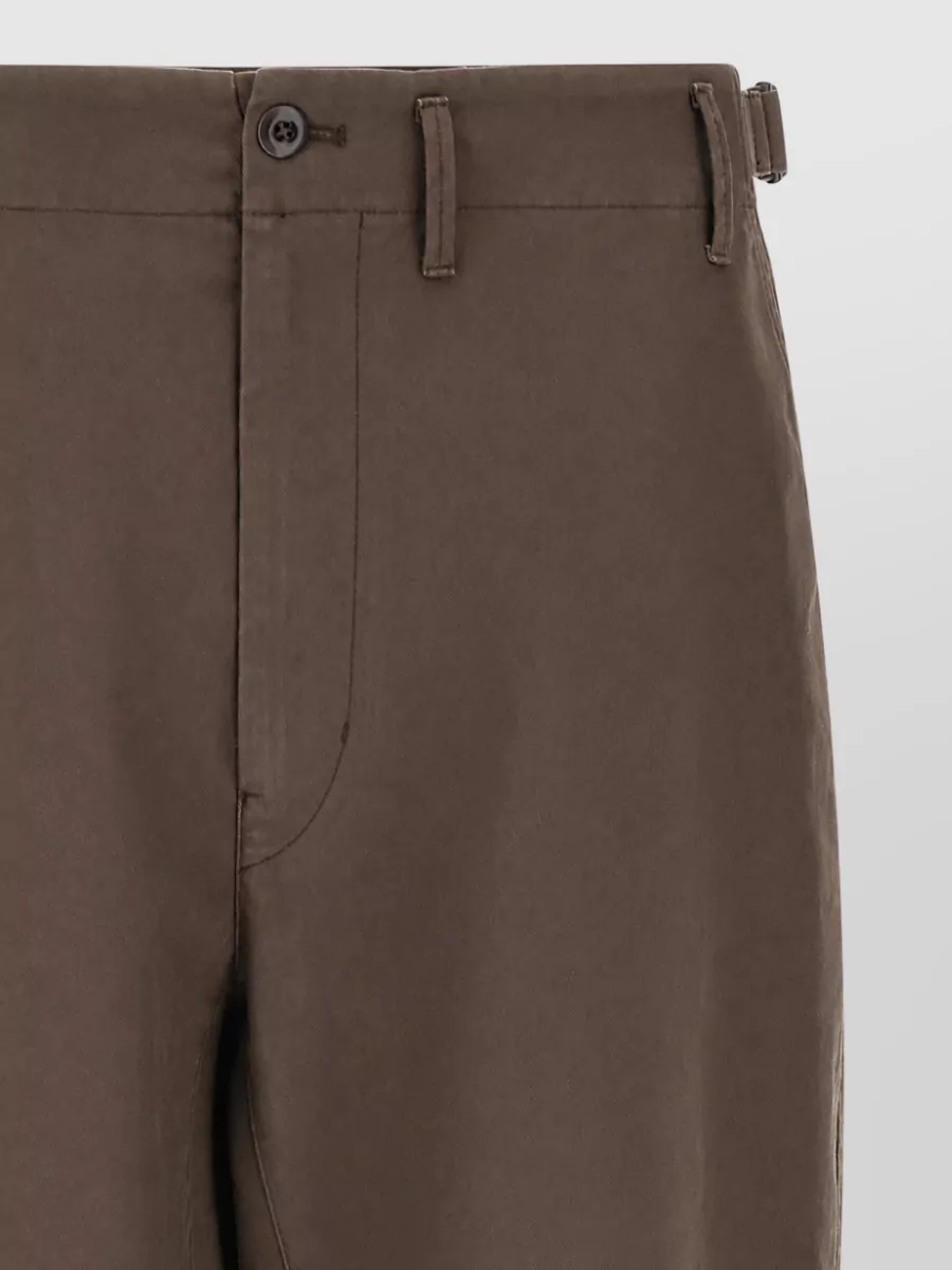 Lemaire Cotton Tapered Tailored Shorts
