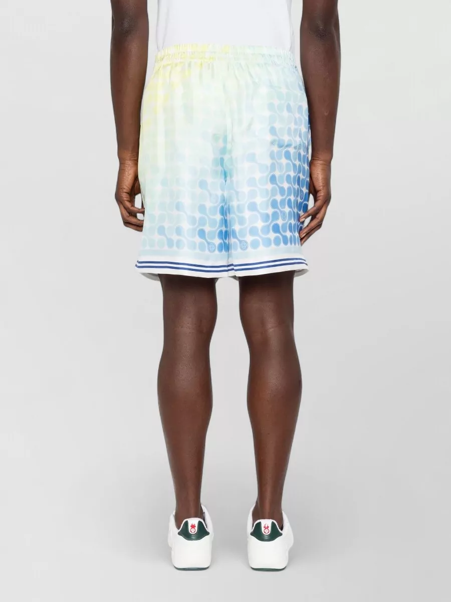 Casablanca Silk Deck Shorts