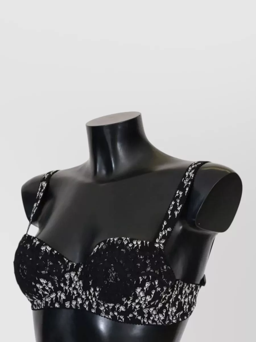 Dolce&Gabbana Silk Lace Underwire Bra