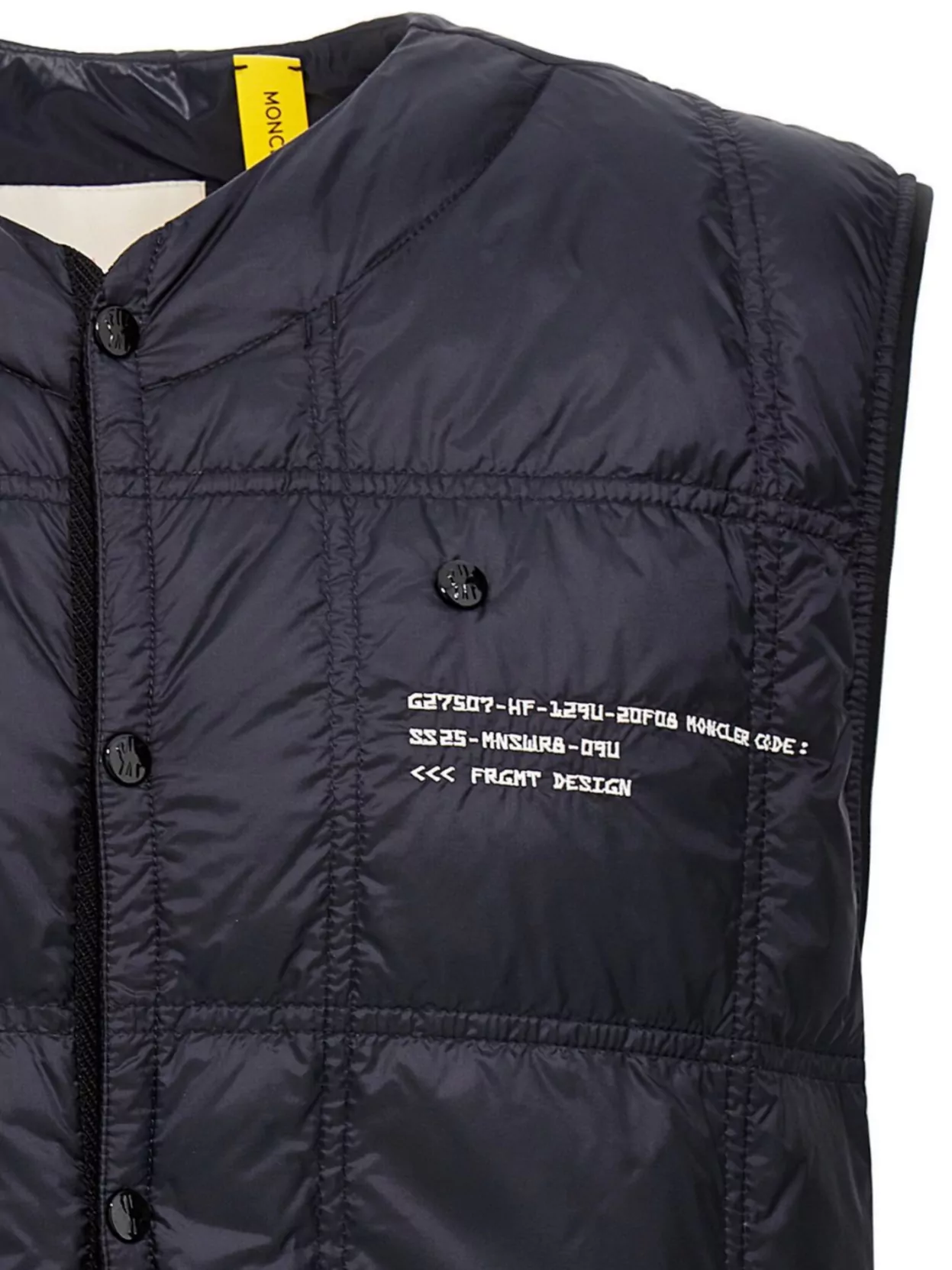 Moncler Genius Frgmt X Moncler Sleeveless Quilted Vest