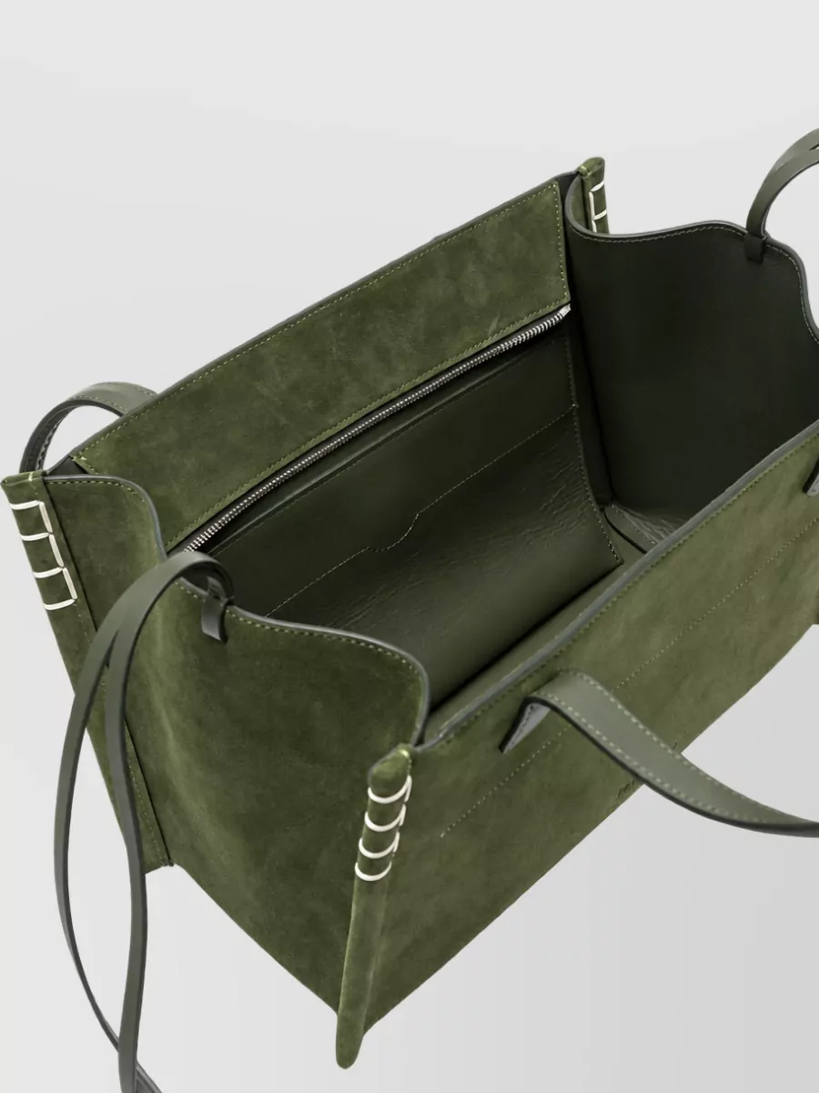 Jw Anderson Loafer Bag Suede Shoulder Bag