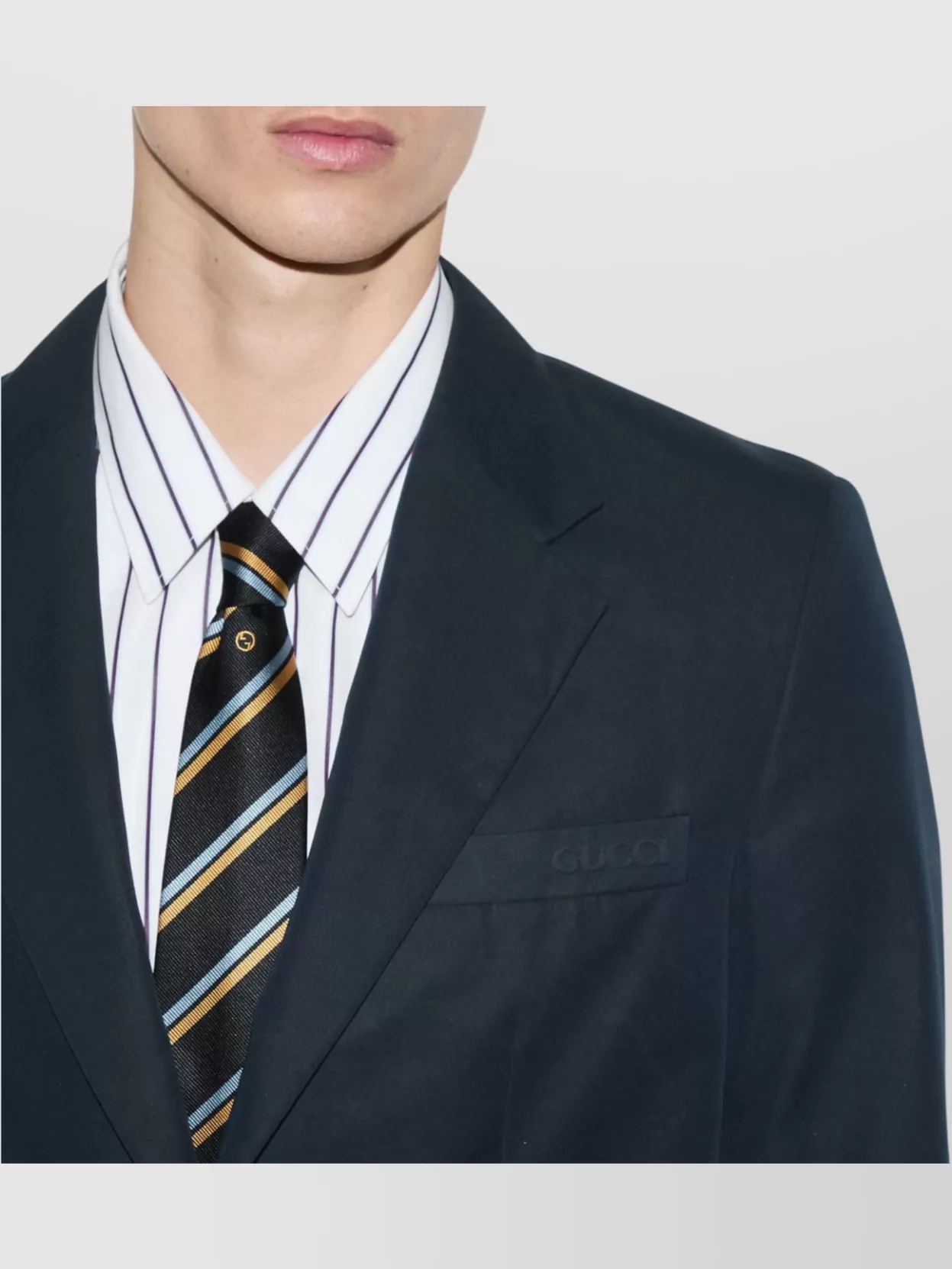 Gucci Textured Cotton Twill Jacket