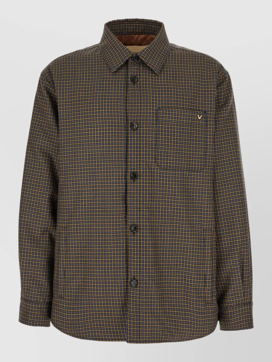 Valentino Garavani Wool shirt jacket