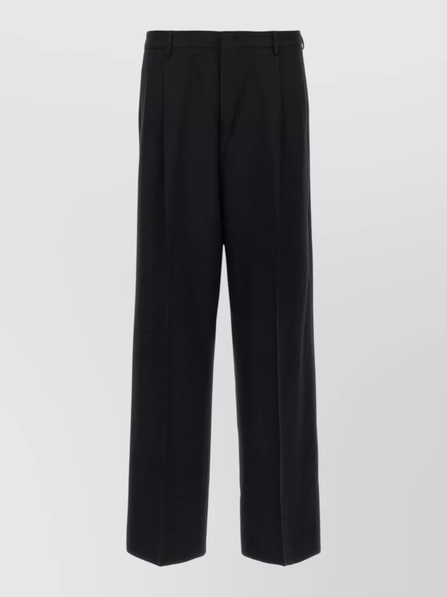 Cellar Door wool wide-leg straight trousers