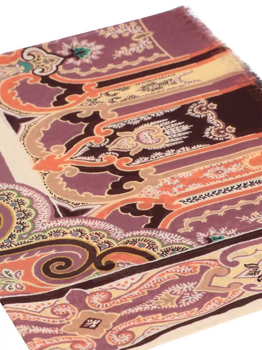 Etro Silk Printed Scarf