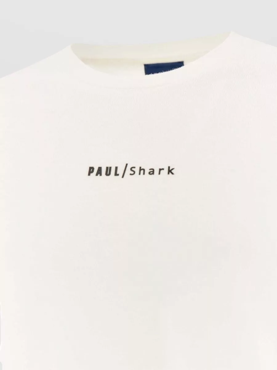 Paul & Shark Logo-Print Cotton T-Shirt