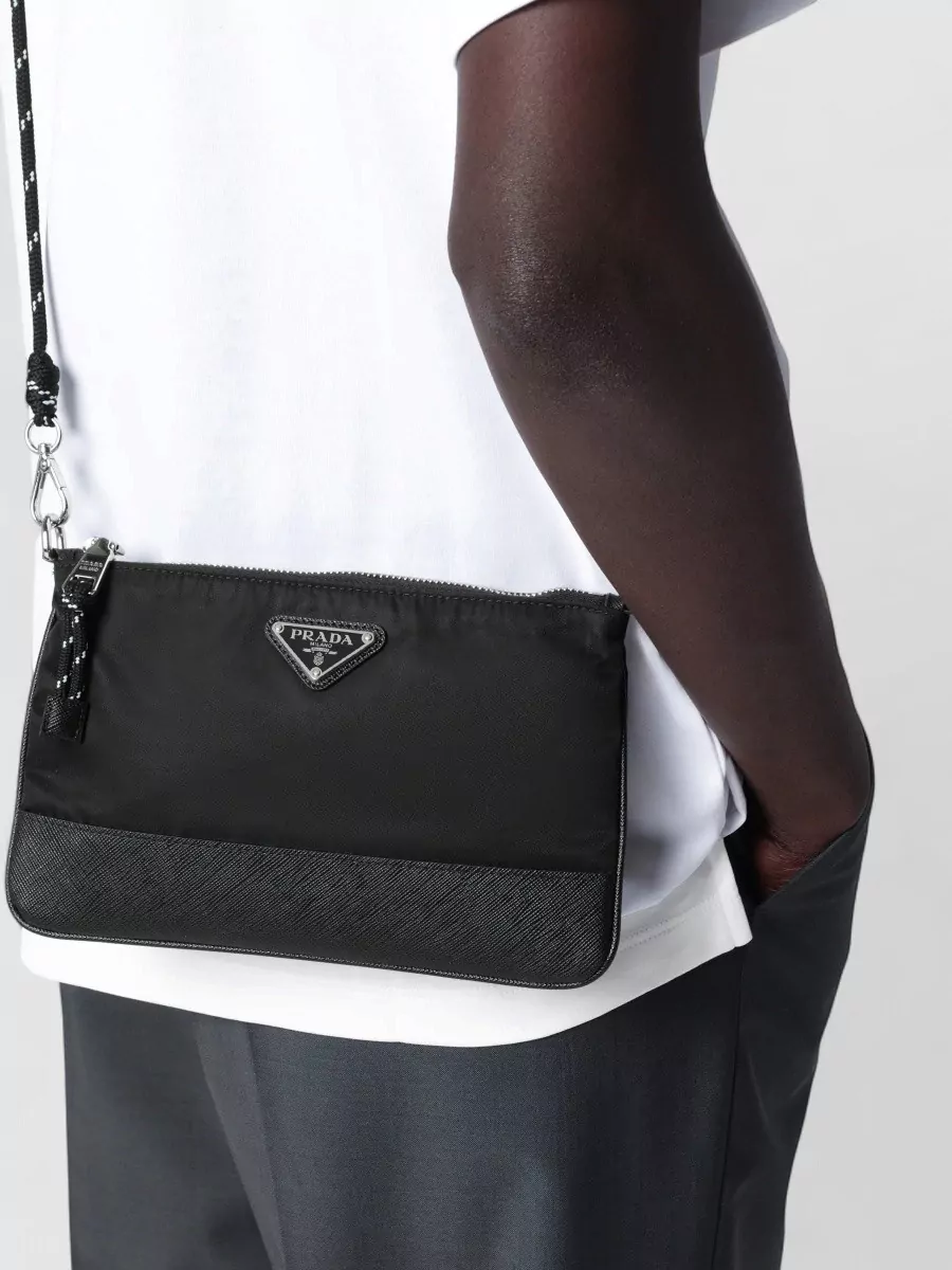Prada Canvas Crossbody Bag