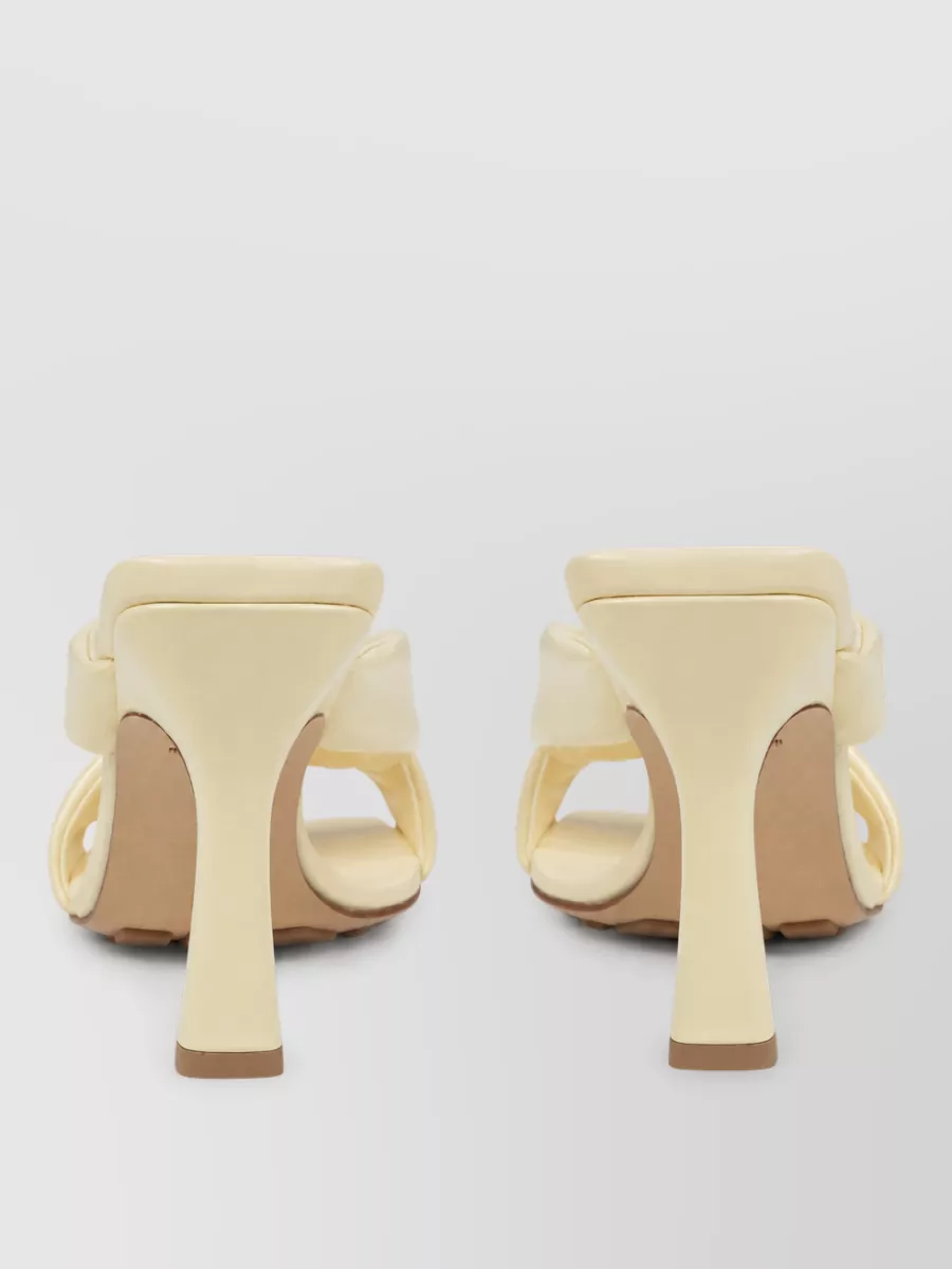 Bottega Veneta Riva Mule Sandals Open Toe Design