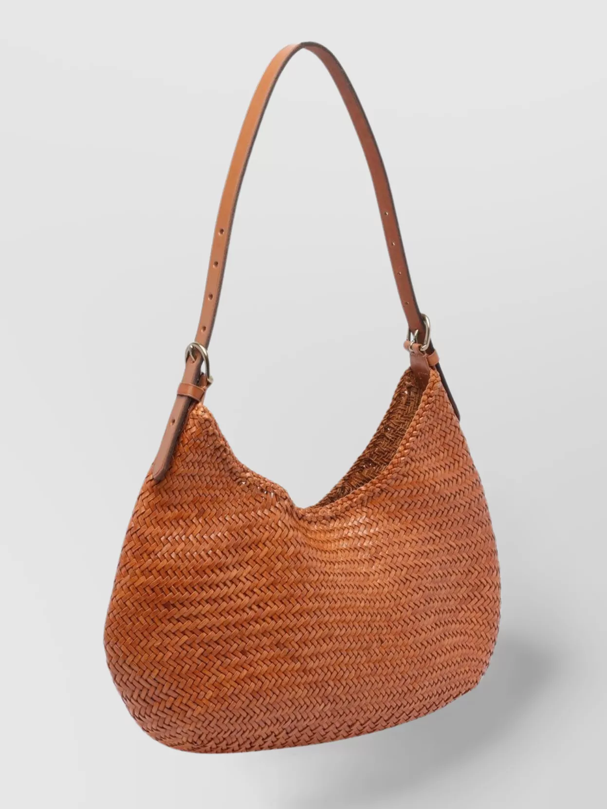 DRAGON DIFFUSION SHOULDER BAG WITH ADAPTABLE STRAP AND METAL HARDWARE