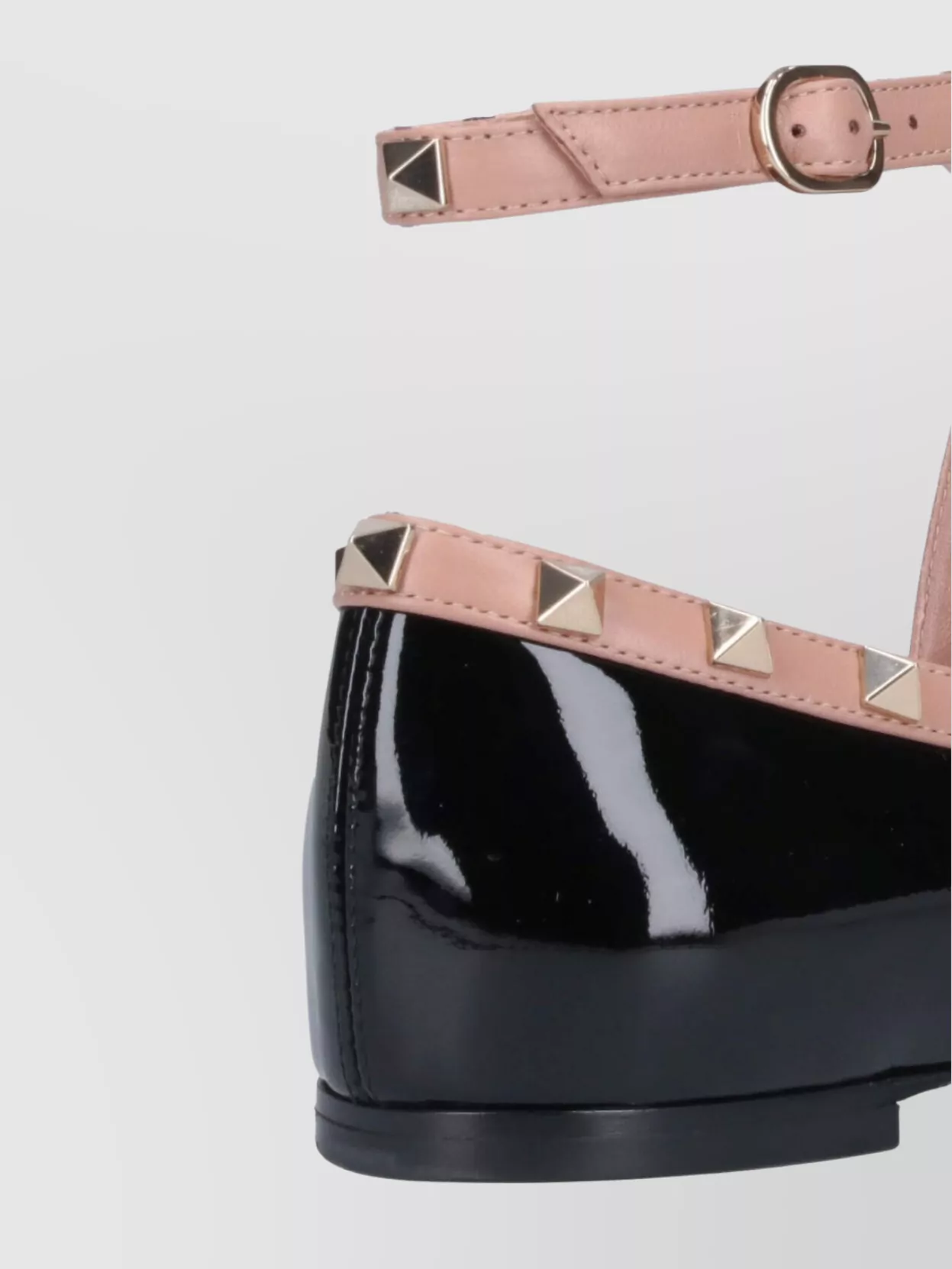 Valentino Garavani Ballet Flats With Ankle Strap And Bow Detail
