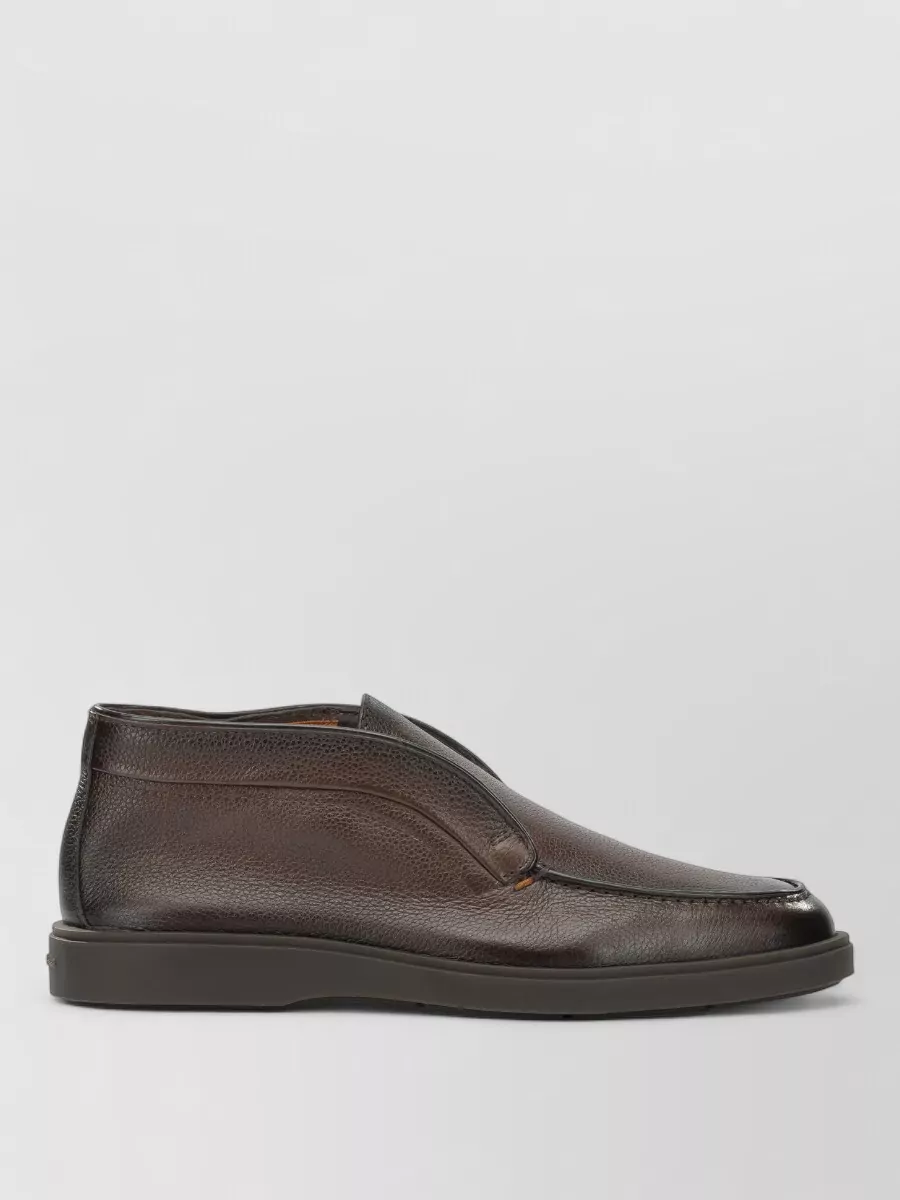 Santoni Leather Loafers