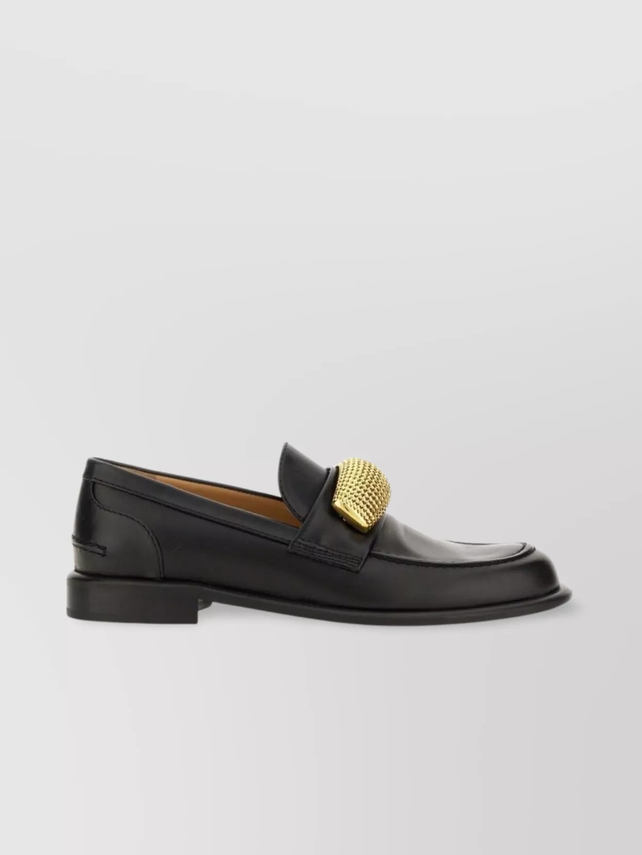 Jw Anderson "Bubble" Loafers Gold-Tone Embellishment